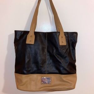 Nine West pleather tote bag